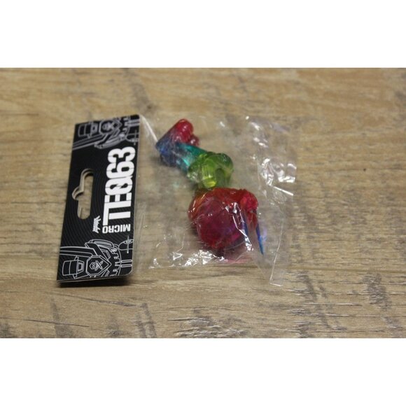 Quiccs x Martian Toys Bullet Punk Tropical  Threat Micro TEQ63 rainbow 3" figure - Picture 4 of 9